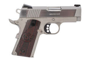 Colt Defender 1911 pistol chambered in 45 acp